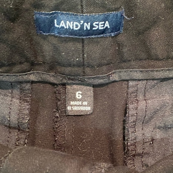 Anthropologie Black Bermuda Standard Shorts - 6 - Picture 2 of 8